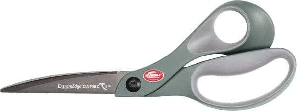 Clauss - 5" LOC, 8" OAL Carbonitride Titanium Steel Shears - Glass Filled Nylon Handle, For Paper, Fabric - Benchmark Tooling