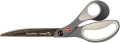 Clauss - 7" LOC, 10" OAL Carbonitride Titanium Steel Shears - Glass Filled Nylon Handle, For Paper, Fabric - Benchmark Tooling