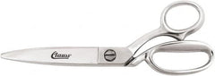 Clauss - 6" LOC, 10" OAL Dubbed Trimmers - Steel Handle, For Paper, Fabric - Benchmark Tooling