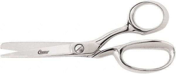 Clauss - 3" LOC, 6" OAL Dubbed Trimmers - Steel Handle, For Paper, Fabric - Benchmark Tooling