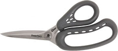 Clauss - 5" LOC, 8" OAL Titanium Shears - Plastic Handle, For Paper, Fabric - Benchmark Tooling