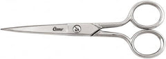 Clauss - 2" LOC, 6" OAL Cutlery Steel Scissors - Steel Handle, For Paper, Fabric - Benchmark Tooling