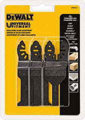 DeWALT - Oscilating Rotary Tool Accessory Kit - UNIVERSAL FITMENT, For Use on All Major Brands (no Adapter Required) - Benchmark Tooling