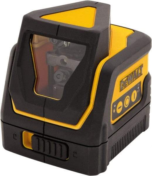 DeWALT - 2 Beam 165' Max Range Line Laser Level - Red Beam, 3/32" Accuracy, Battery Included - Benchmark Tooling