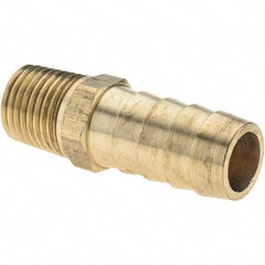 Parker - 1/4 NPTF Thread Barbed Hose Fittings - 1/2" ID Hose - Benchmark Tooling