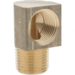 Value Collection - Brass & Chrome Pipe Fittings Type: 90 Street Elbow Fitting Size: 3/8 x 3/8 - Benchmark Tooling