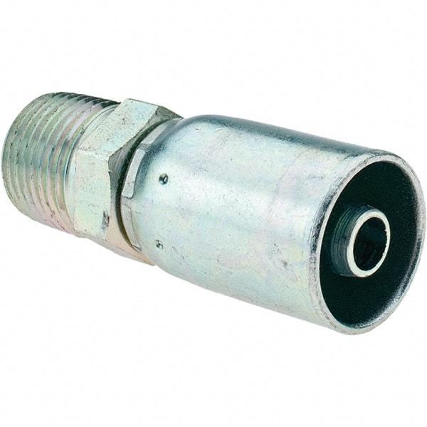 Value Collection - Hydraulic Hose MPT Fitting - -5 Hose Size, 5/16" Hose Diam - Benchmark Tooling