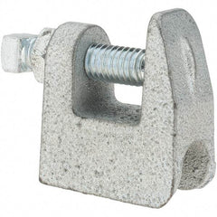 Value Collection - 3/8" Rod Pipe Support Junior C-Clamp - 250 Lb. Capacity - Benchmark Tooling