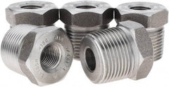 Value Collection - Size 3/4 x 1/4", Class 3,000, Forged Carbon Steel Black Pipe Bushing - NPT End Connection - Benchmark Tooling