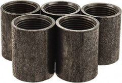 Value Collection - Size 1", Class 150, Malleable Iron Black Pipe Coupling - 150 psi, Threaded End Connection - Benchmark Tooling