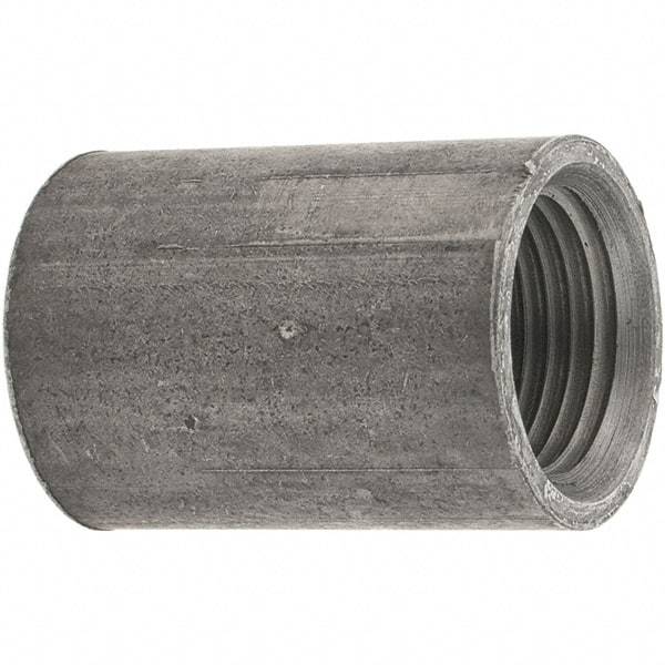 Value Collection - Size 1/2", Class 150, Malleable Iron Black Pipe Coupling - 150 psi, Threaded End Connection - Benchmark Tooling
