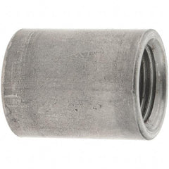 Value Collection - Size 3/8", Class 150, Malleable Iron Black Pipe Coupling - 150 psi, Threaded End Connection - Benchmark Tooling