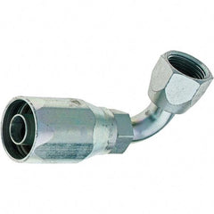 Value Collection - 3/4-16 Female SAE, Reusable Hose Female Swivel Fitting - 1/2" Hose ID - Benchmark Tooling