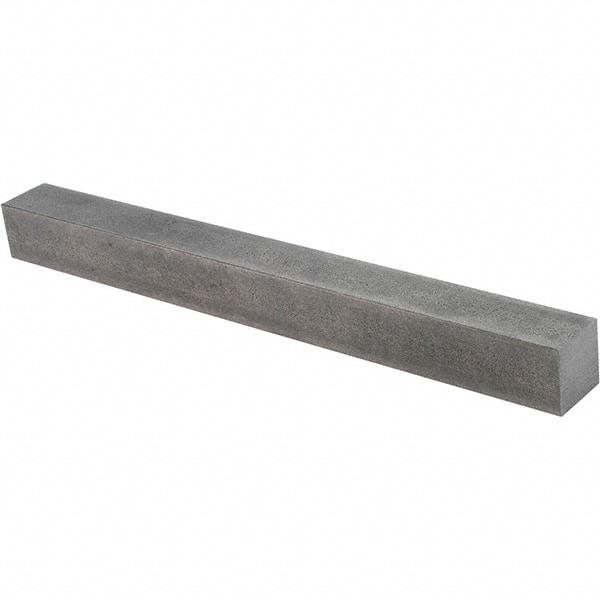 Value Collection - 12" Long x 1-1/4" High x 1-1/4" Wide, Plain Steel Undersized Key Stock - Cold Drawn Steel - Benchmark Tooling