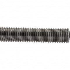 Value Collection - M30x3.50 1m Long, Steel Metric Threaded Rod - Uncoated - Benchmark Tooling