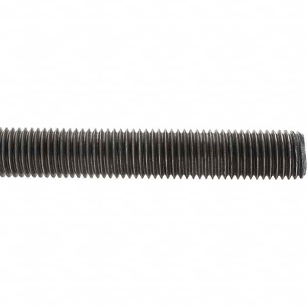 Value Collection - M20x2.5 1m Long, Steel Metric Threaded Rod - Zinc-Plated Finish - Benchmark Tooling