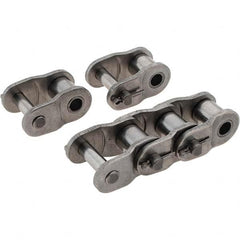 Value Collection - ANSI 60, Roller Chain Offset Link - For Use with Stainless Steel Single Strand Chain - Benchmark Tooling