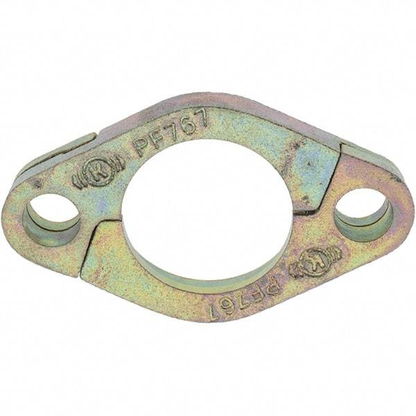 Value Collection - 1-1/4 Pipe Thread Railroad Pneumatic Hose Flange - Railroad Interchange - Benchmark Tooling