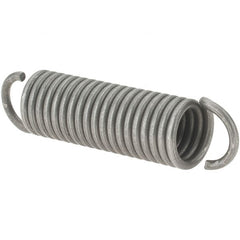 Value Collection - 11/32" OD, Steel Extension Spring - 15 Lb/In Rating - Benchmark Tooling