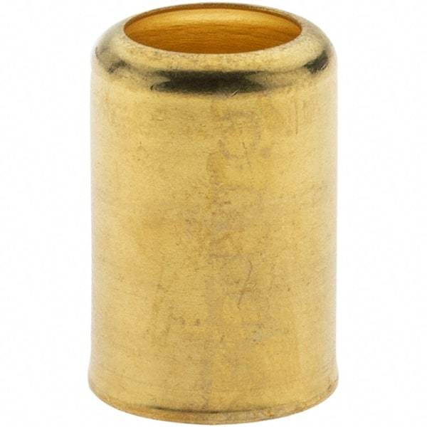 Value Collection - 0.6" ID Hose Ferrule - Brass, 0.968" Long - Benchmark Tooling