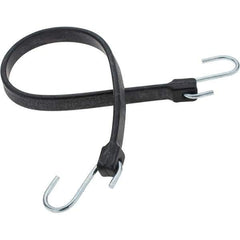 Value Collection - Heavy Duty Tie Down with S Hook - 24" OAL, Black - Benchmark Tooling