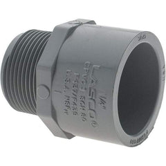 Value Collection - 1-1/4" CPVC Plastic Pipe Male Adapter - MIPT x Slip End Connections - Benchmark Tooling
