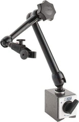 Noga - 60mm Long x 1-31/32" Wide Magnetic Indicator Base with On/Off Switch - 80 Kg Magnetic Pull - Benchmark Tooling