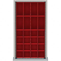 LISTA - 24-Compartment Drawer Divider Layout for 2.17" High Drawers - Benchmark Tooling