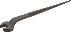 Proto - 11/16" Standard Spud Handle Open End Wrench - 12" OAL, Single End, Black Finish - Benchmark Tooling