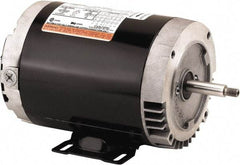 US Motors - 1/2 hp, ODP Enclosure, No Thermal Protection, 1,725 RPM, 208-230/460 Volt, 60 Hz, Three Phase Standard Efficient Motor - Size 56 Frame, C-Face Mount, 1 Speed, Ball Bearings, 1.9-2.0/1.0 Full Load Amps, B Class Insulation, Reversible - Benchmark Tooling