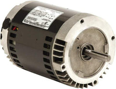 US Motors - 3/4 hp, ODP Enclosure, No Thermal Protection, 3,450 RPM, 208-230/460 & 190/380 Volt, 60 Hz, Three Phase Standard Efficient Motor - Size 56 Frame, C-Face Mount, 1 Speed, Ball Bearings, 2.7-2.8/1.4 Full Load Amps, B Class Insulation, Reversible - Benchmark Tooling