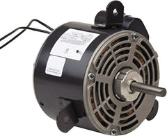 US Motors - 1/4 hp, OPAO Enclosure, Auto Thermal Protection, 1,075 RPM, 208-230 Volt, 60 Hz, Industrial Electric AC/DC Motor - Size 48 Frame, Bracket Mount, 2 Speed, Sleeve Bearings, 2.2-2.5 Full Load Amps, B Class Insulation, Reversible - Benchmark Tooling