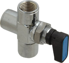 Aignep USA - 1/4" Pipe, Full Port, Brass Standard Ball Valve - Benchmark Tooling