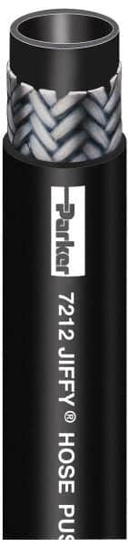 Parker - 3/4" ID x 1-1/32" OD CTL Push-on Air Hose - 300 Working psi, -40 to 212°F, Black - Benchmark Tooling