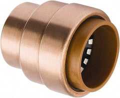 B&K Mueller - 3/4" Outside Diam, Metal Push-to-Connect Tube Cap - 200 Max psi, Tube Connection, Rubber O-Ring - Benchmark Tooling