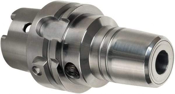 Guhring - HSK63A Taper Shank, 32mm Hole Diam, Hydraulic Tool Holder/Chuck - 64mm Nose Diam, 125mm Projection, Through Coolant - Exact Industrial Supply