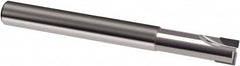 Guhring - 18mm, 20mm LOC, 18mm Shank Diam, 125mm OAL, 2 Flute, Polycrystalline Diamond (PCD) Square End Mill - Single End, Series 5493 - Benchmark Tooling