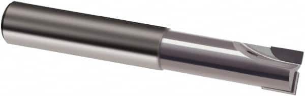 Guhring - 10mm, 8mm LOC, 10mm Shank Diam, 72mm OAL, 2 Flute, Polycrystalline Diamond (PCD) Square End Mill - Single End, Series 5492 - Benchmark Tooling