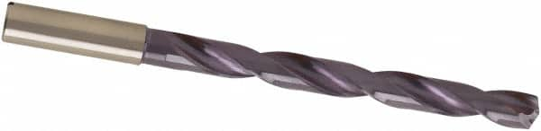 Guhring - 5/32" 140° Spiral Flute Solid Carbide Taper Length Drill Bit - Benchmark Tooling