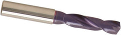 Guhring - 7.8mm 140° Spiral Flute Solid Carbide Screw Machine Drill Bit - Benchmark Tooling