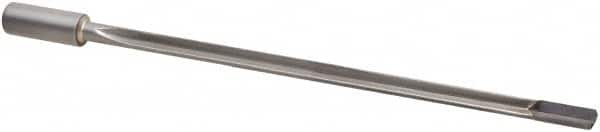 Guhring - 11.95mm, 1,030mm Flute Length, Carbide-Tipped Shank, Single Flute Gun Drill - Benchmark Tooling