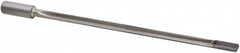 Guhring - 9.95mm, 860mm Flute Length, Carbide-Tipped Shank, Single Flute Gun Drill - Benchmark Tooling