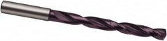 Guhring - 18.9mm 140° Spiral Flute Solid Carbide Taper Length Drill Bit - Benchmark Tooling