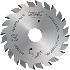 Freud - 120mm Diam, 50mm Arbor Hole Diam, Wet & Dry Cut Saw Blade - Carbide-Tipped, Standard Round Arbor - Benchmark Tooling