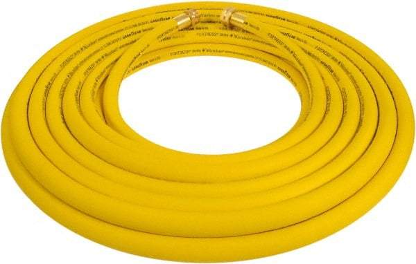 Continental ContiTech - 50' Long, Male x Female GHT, -20 to 200°F, Nitrile High Temp & High Pressure Hose - 3/4" ID x 1.19" OD, Yellow, 300 Max psi - Benchmark Tooling