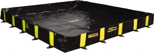 Justrite - 745 Gal Low Wall Berm - 10' Wide x 10" Long - Benchmark Tooling