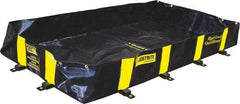 Justrite - 355 Gal Low Wall Berm - 6' Wide x 8" Long - Benchmark Tooling