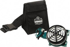 Ergodyne - 1 Pocket Black Nylon SCBA Mask Bag - 5" Wide x 5-1/2" Deep x 3-1/2" High - Benchmark Tooling