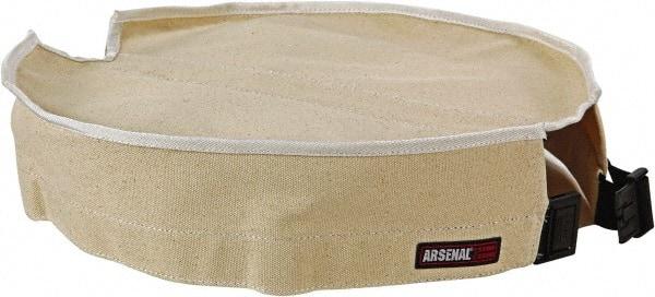 Ergodyne - White Canvas Bucket Tool Organizer - 12-1/2" Wide x 12-1/2" Deep x 4" High - Benchmark Tooling