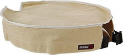 Ergodyne - White Canvas Bucket Tool Organizer - 12-1/2" Wide x 12-1/2" Deep x 4" High - Benchmark Tooling